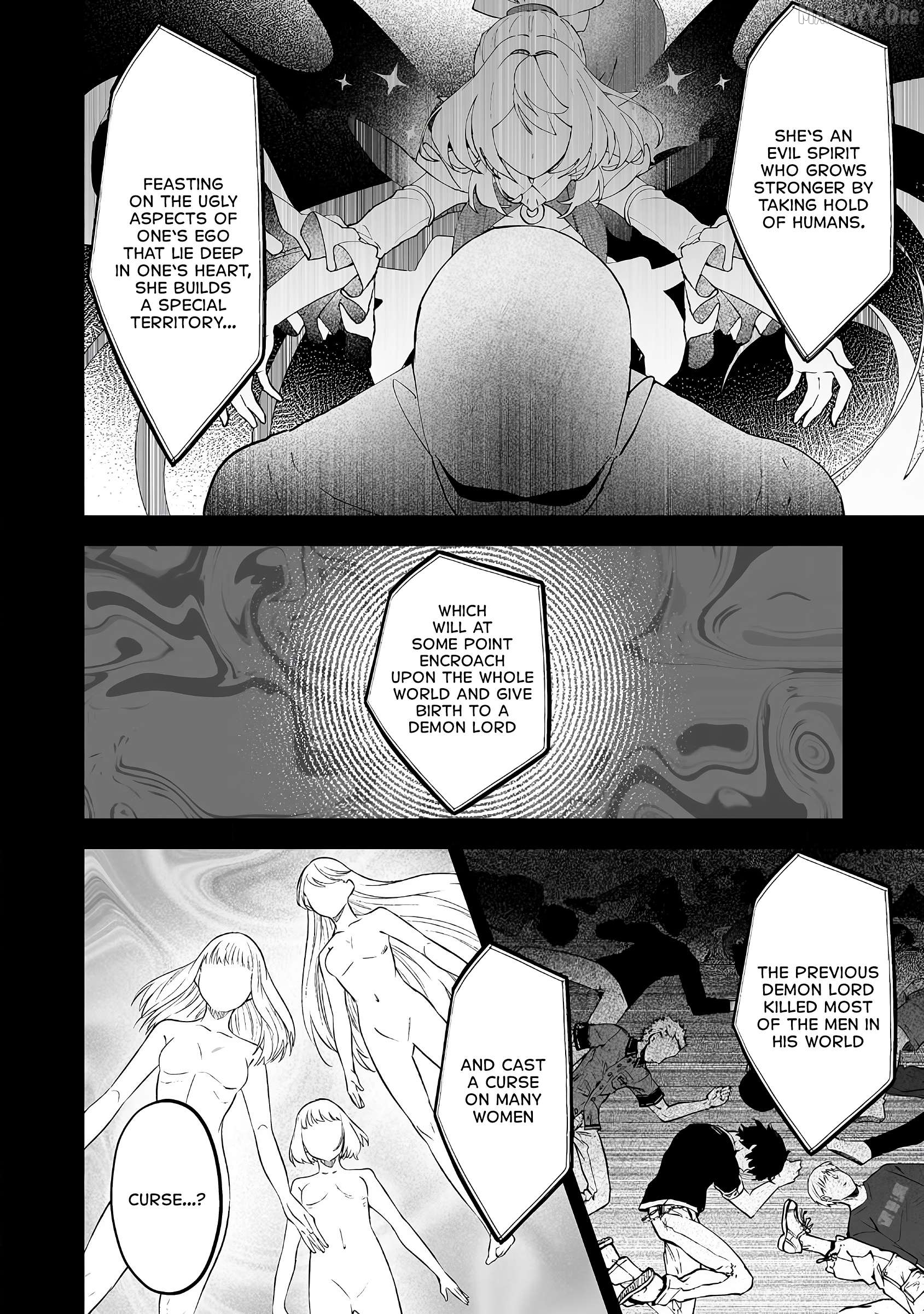 Makutsu no Ou ~Yomei Ikkagetsu no Doutei, Mahou Shoujo Harem o Kizuite Ou e Kunrinsu~ Chapter 14.3 - page 4