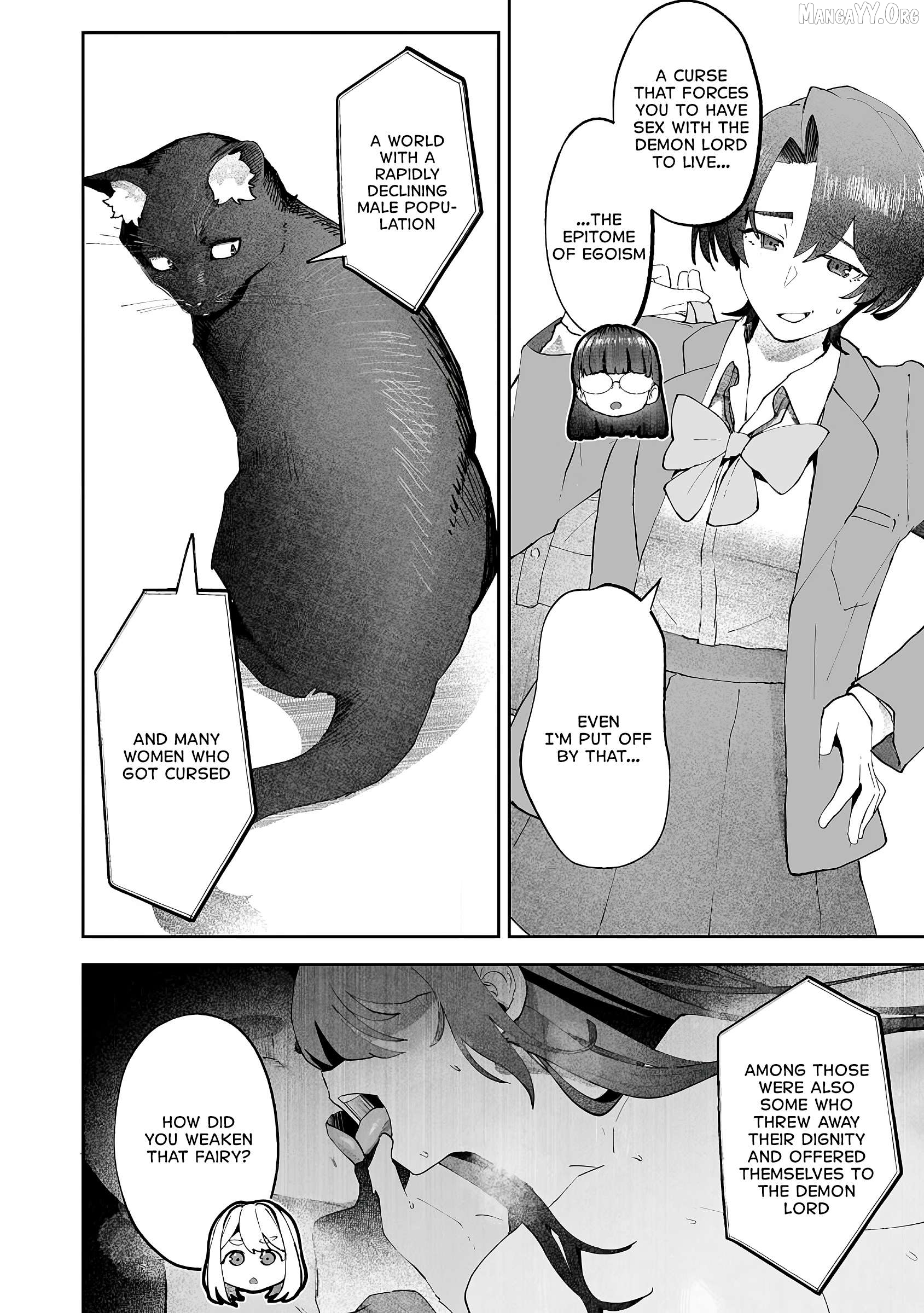 Makutsu no Ou ~Yomei Ikkagetsu no Doutei, Mahou Shoujo Harem o Kizuite Ou e Kunrinsu~ Chapter 14.3 - page 6