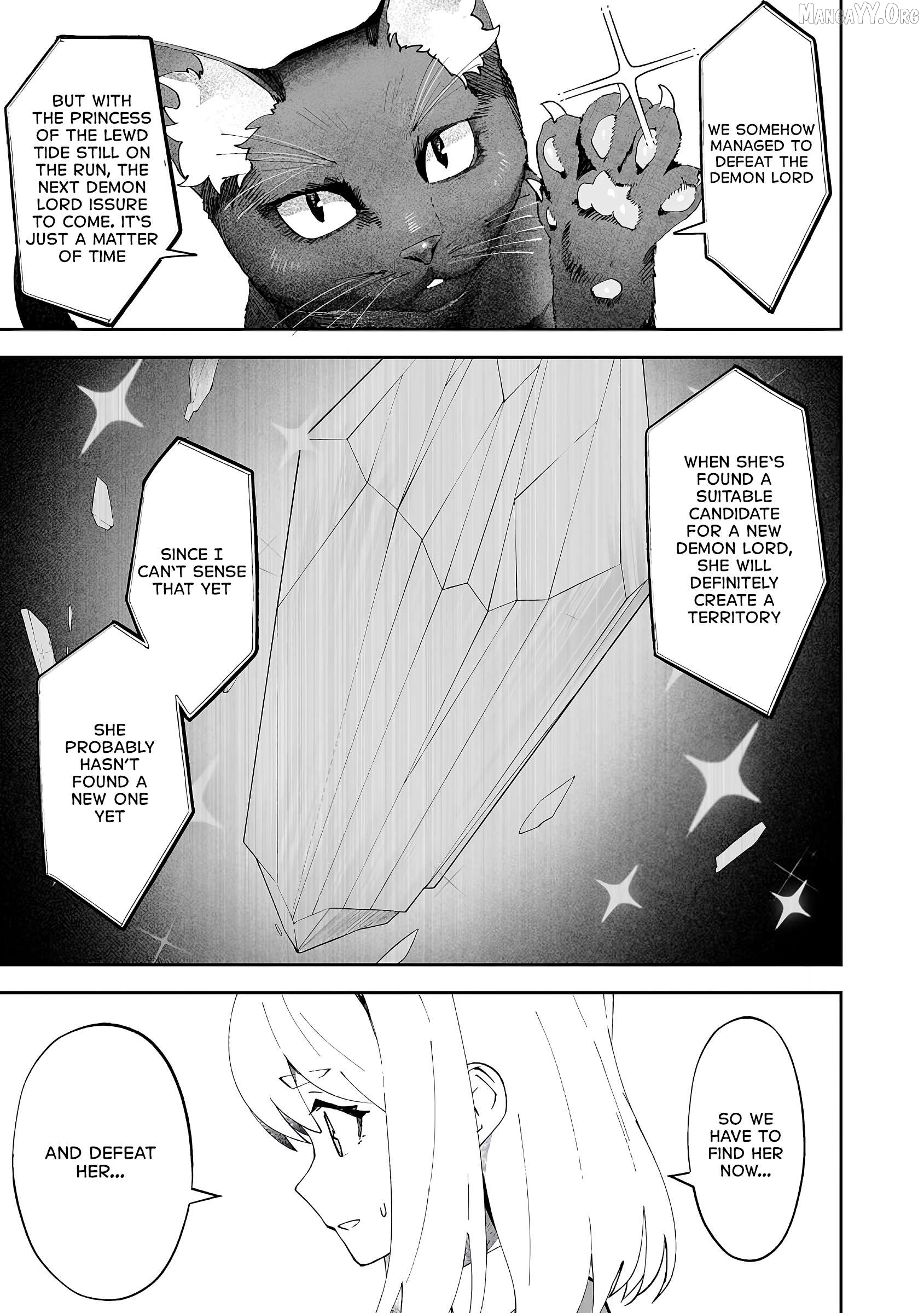 Makutsu no Ou ~Yomei Ikkagetsu no Doutei, Mahou Shoujo Harem o Kizuite Ou e Kunrinsu~ Chapter 14.3 - page 7