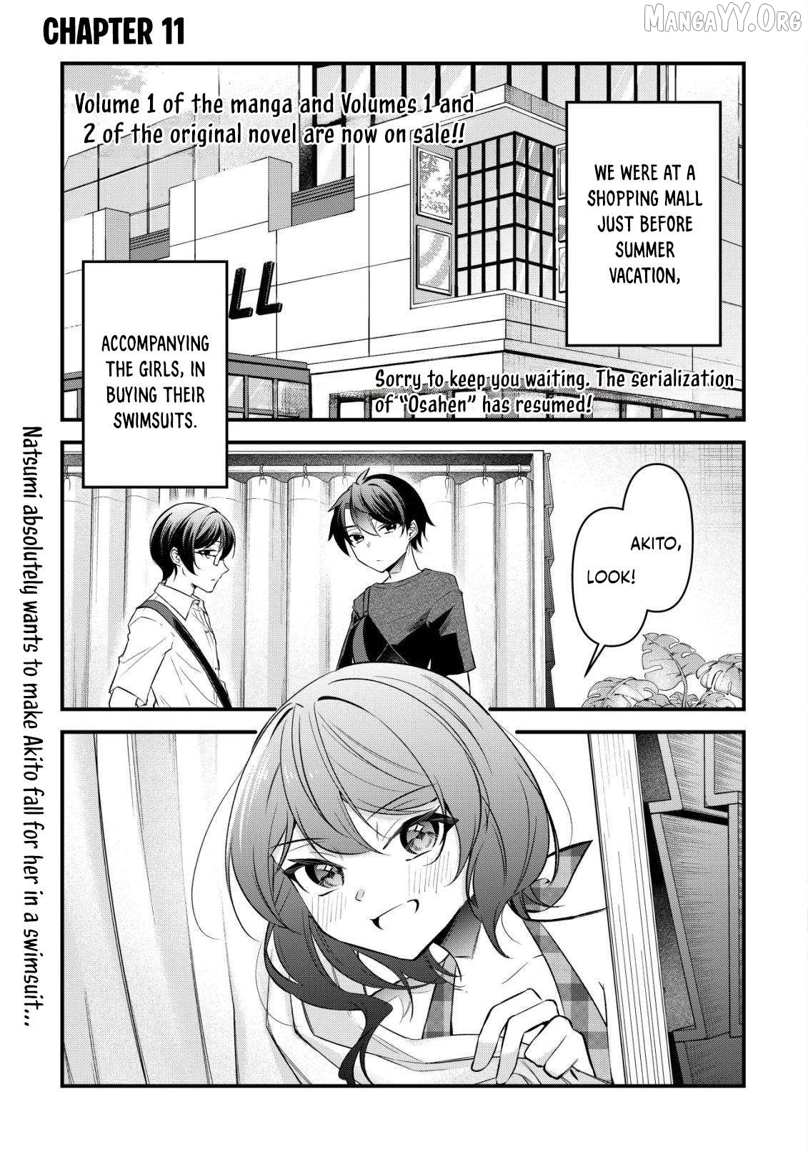 "OSANANAJIMI GA HOSHI" TO TSUBUYAITARA YOKU ISSHO NI ASOBU ONNA TOMODACHI NO YOSU GA HEN NI NATTA NDAGA Chapter 11 - page 3