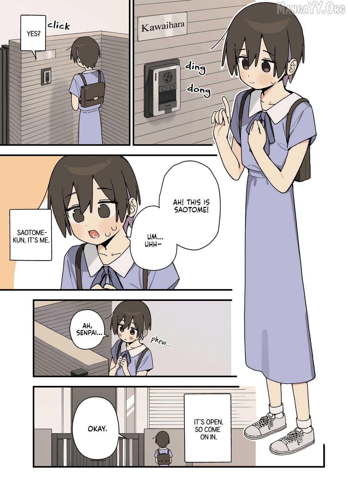 Kawaibara-senpai wa Kawaii (Saotome-kun) ga Suki! Chapter 12 - page 2