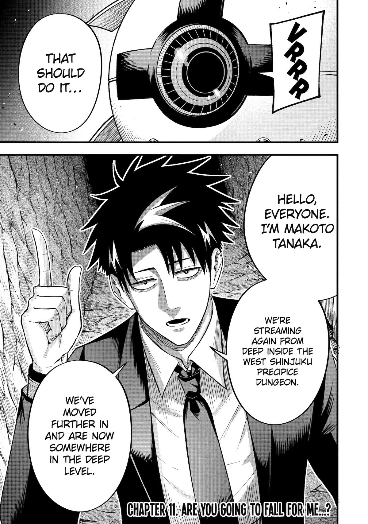Shachiku Kensei, Haishinsha ni naru - Black Guild Kaishain, Ukkari Kaishayou Kaisen de S-kyuu Monster wo Aite ni Musou suru Tokoro wo Zenkoku Haishin shite shimau Chapter 11 - page 1
