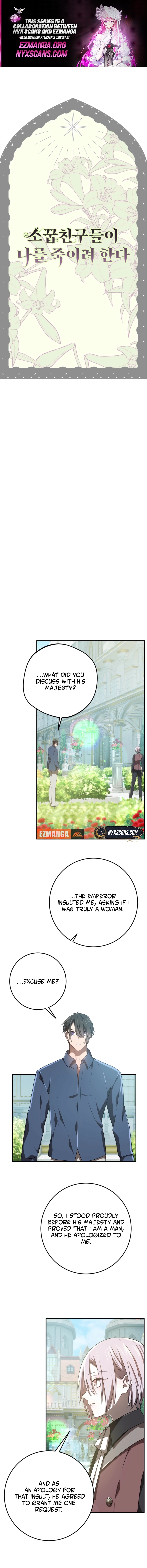 My Childhood Friends Are trying to Kill Me Chapter 75 - page 1