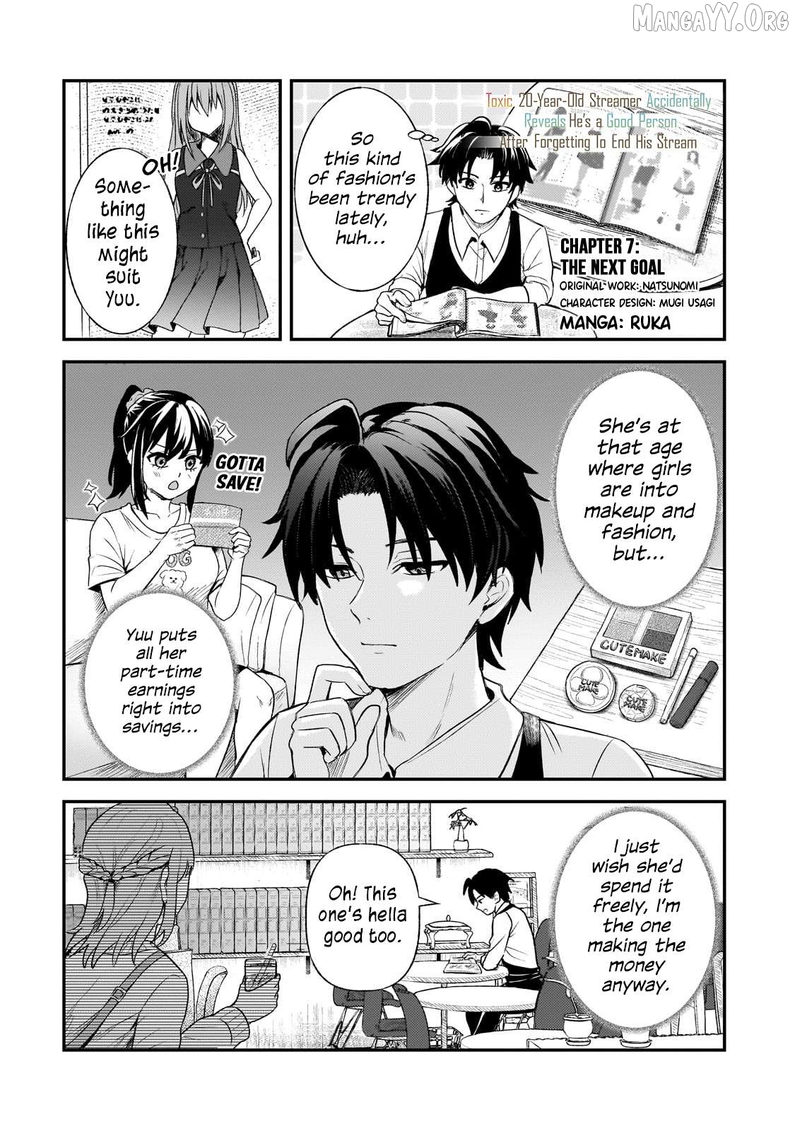 A Toxic 20-Year-Old Game Streamer Accidentally Reveals His Nice Personality Because He Forgot to End the Stream Chapter 7 - page 1
