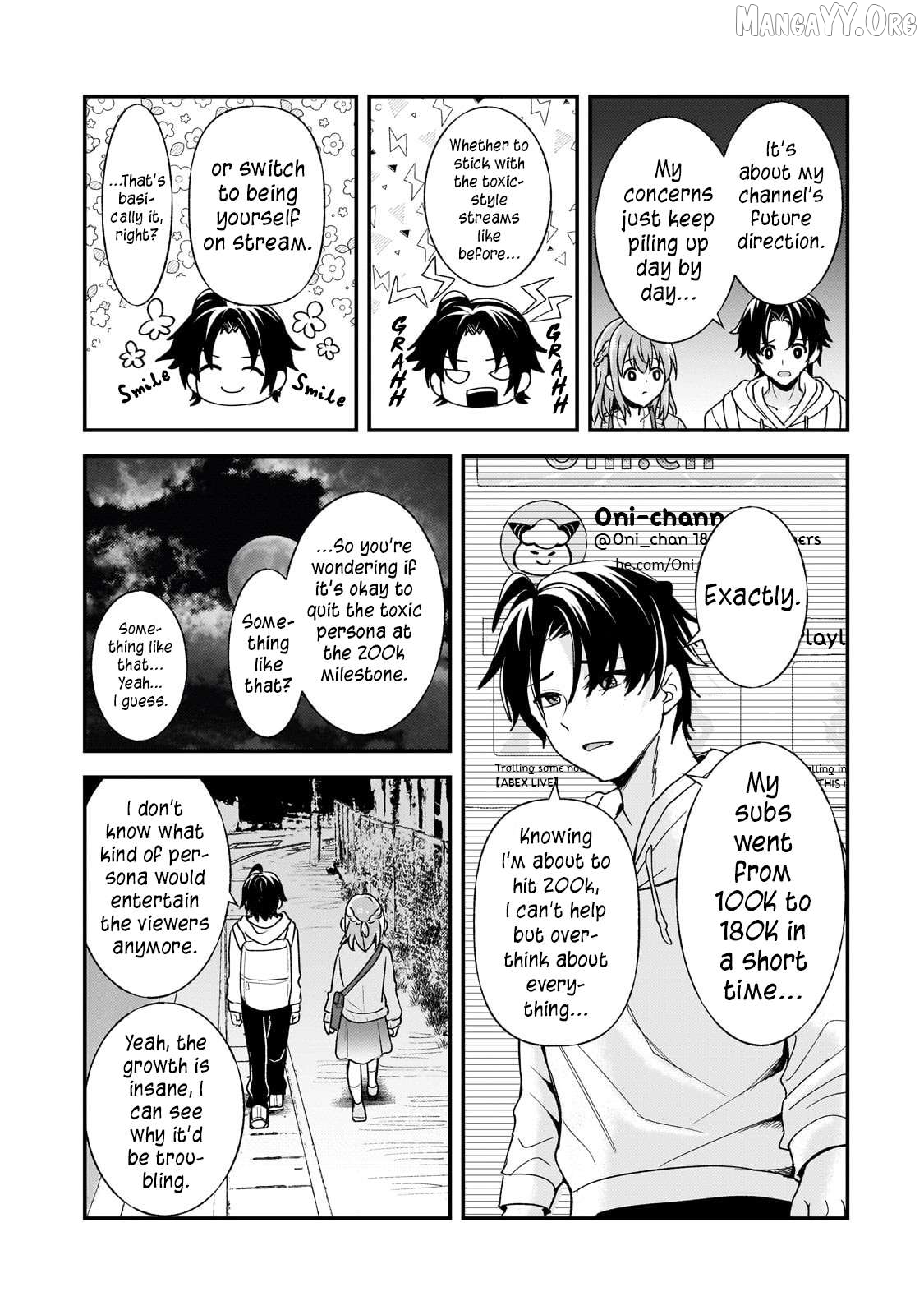 A Toxic 20-Year-Old Game Streamer Accidentally Reveals His Nice Personality Because He Forgot to End the Stream Chapter 7 - page 24