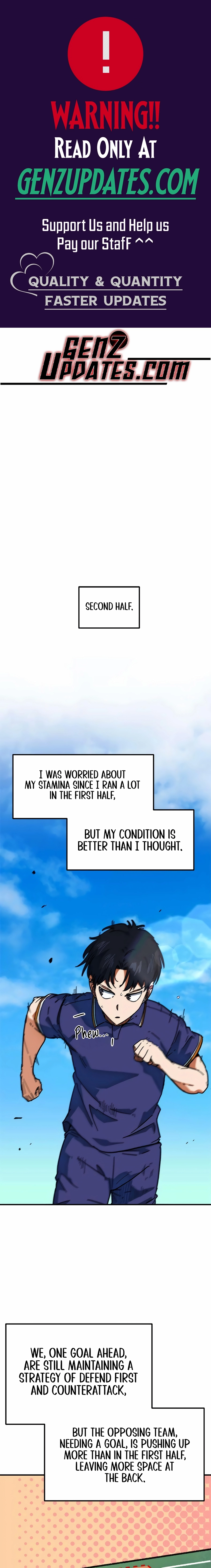 I'm Being Misunderstood as a Soccer Genius Chapter 53 - page 1