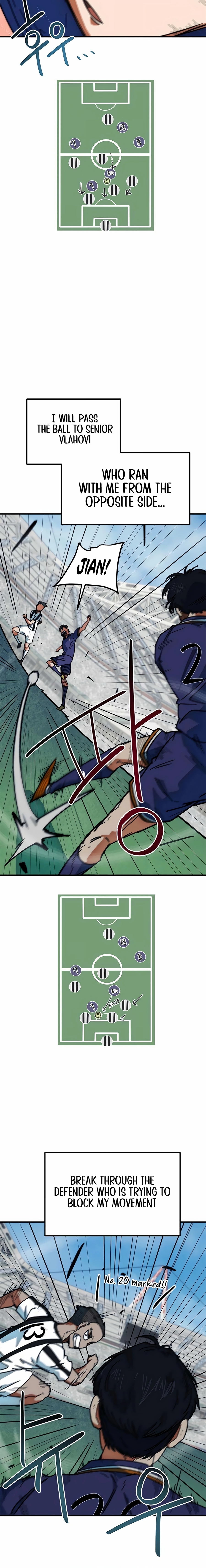 I'm Being Misunderstood as a Soccer Genius Chapter 53 - page 6