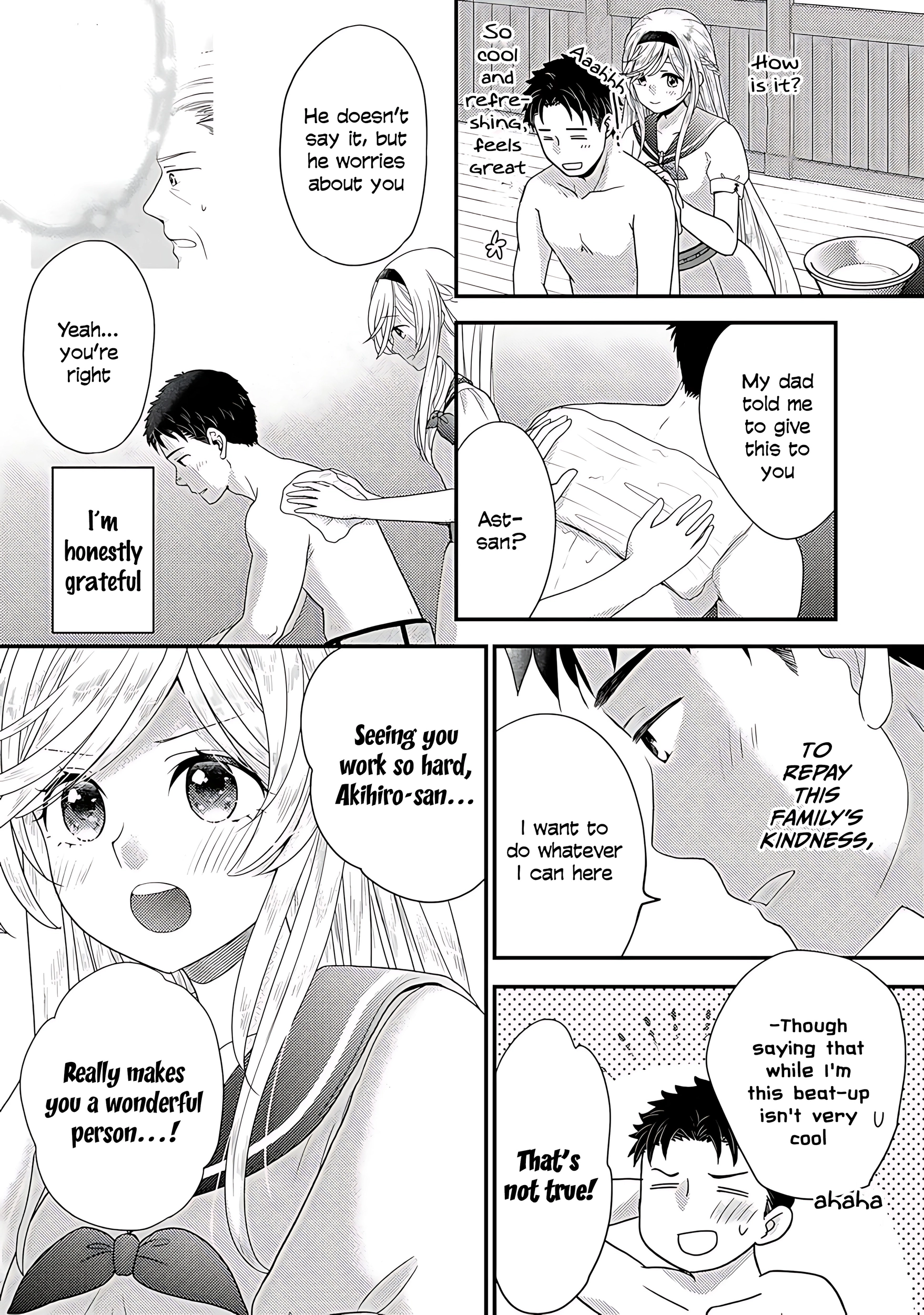 Isekai ni Kita Mitai Dakedo Dousureba Yoi no Darou: Shachiku SE no My Pace Boukenki Chapter 5 - page 24