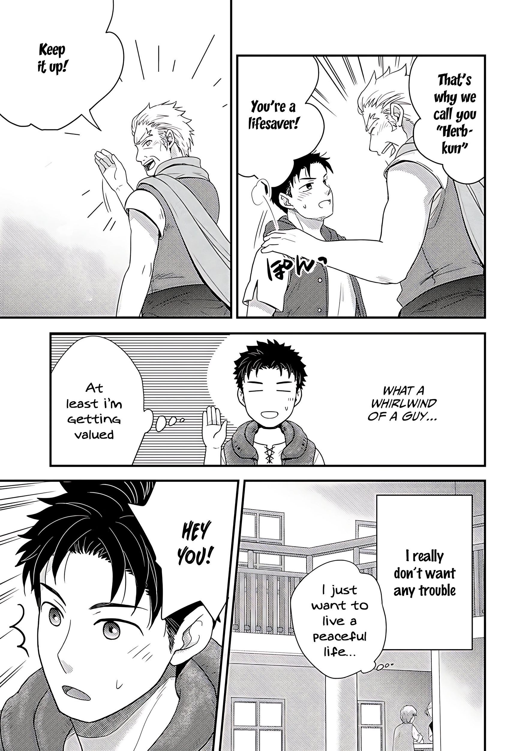 Isekai ni Kita Mitai Dakedo Dousureba Yoi no Darou: Shachiku SE no My Pace Boukenki Chapter 5 - page 31