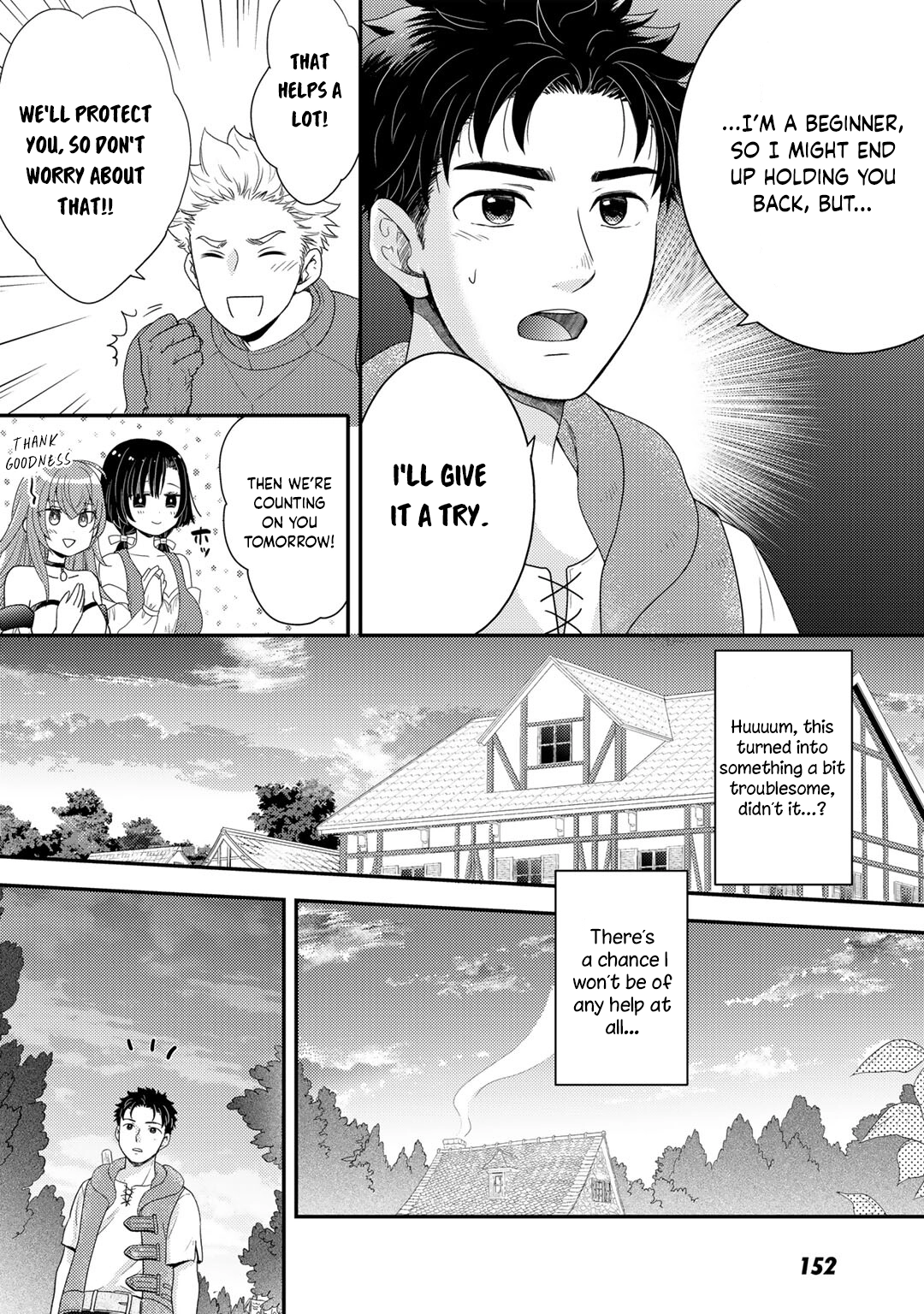 Isekai ni Kita Mitai Dakedo Dousureba Yoi no Darou: Shachiku SE no My Pace Boukenki Chapter 6 - page 9