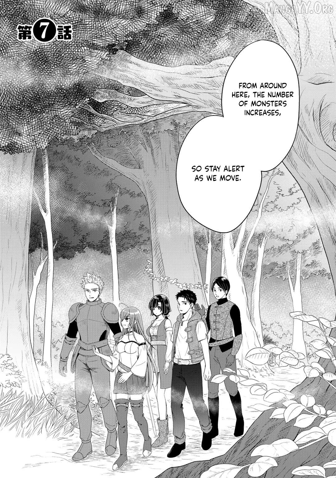Isekai ni Kita Mitai Dakedo Dousureba Yoi no Darou: Shachiku SE no My Pace Boukenki Chapter 7 - page 7