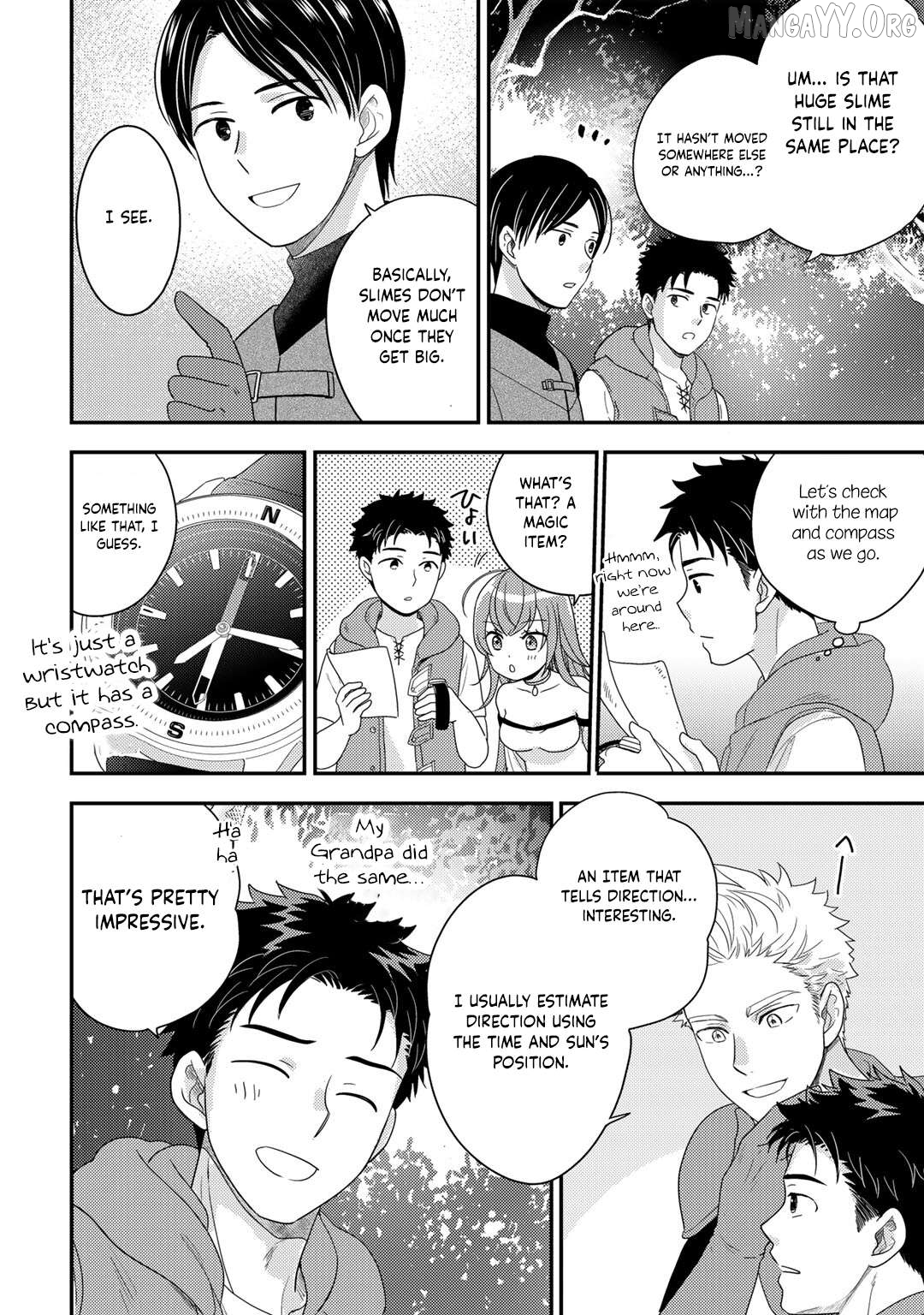 Isekai ni Kita Mitai Dakedo Dousureba Yoi no Darou: Shachiku SE no My Pace Boukenki Chapter 7 - page 8