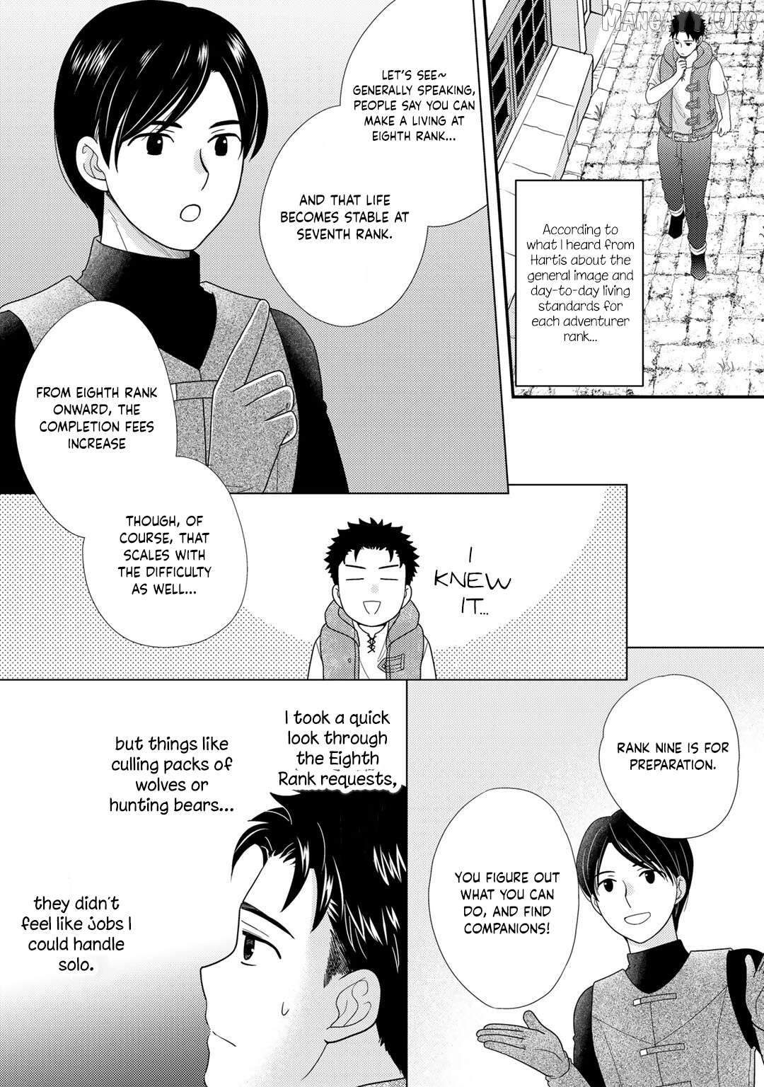 Isekai ni Kita Mitai Dakedo Dousureba Yoi no Darou: Shachiku SE no My Pace Boukenki Chapter 9 - page 21