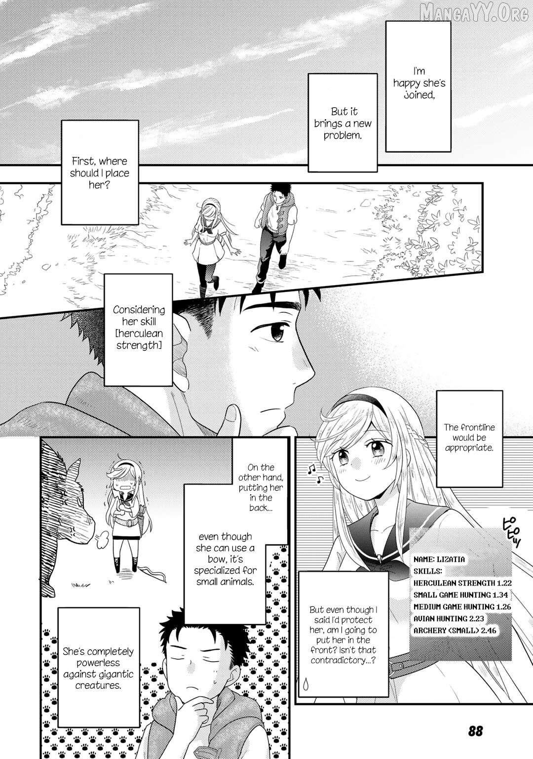 Isekai ni Kita Mitai Dakedo Dousureba Yoi no Darou: Shachiku SE no My Pace Boukenki Chapter 10 - page 13