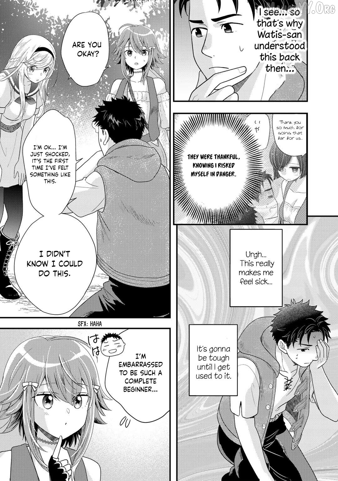 Isekai ni Kita Mitai Dakedo Dousureba Yoi no Darou: Shachiku SE no My Pace Boukenki Chapter 11 - page 17