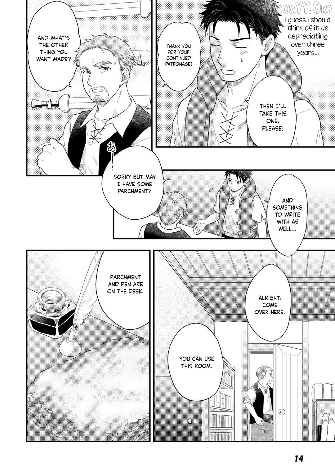 Isekai ni Kita Mitai Dakedo Dousureba Yoi no Darou: Shachiku SE no My Pace Boukenki Chapter 13 - page 17