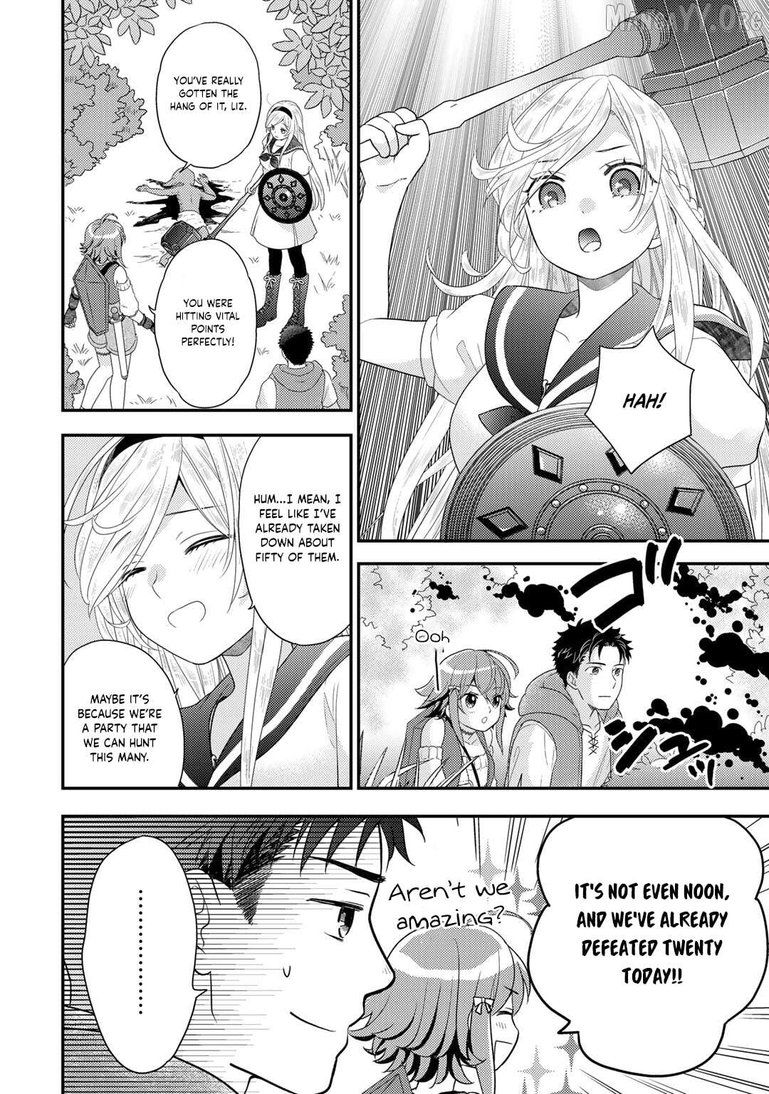 Isekai ni Kita Mitai Dakedo Dousureba Yoi no Darou: Shachiku SE no My Pace Boukenki Chapter 14 - page 3
