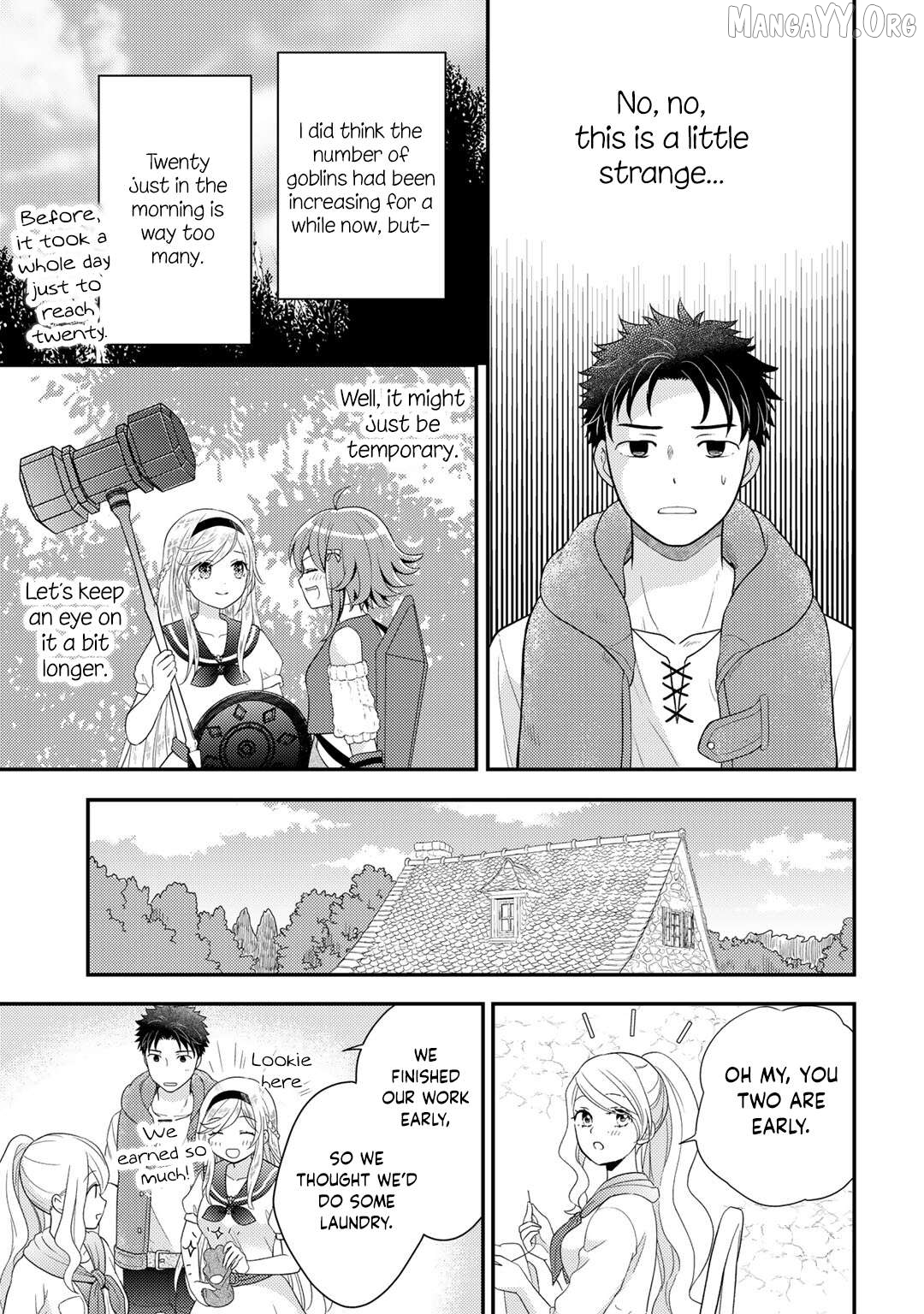 Isekai ni Kita Mitai Dakedo Dousureba Yoi no Darou: Shachiku SE no My Pace Boukenki Chapter 14 - page 4