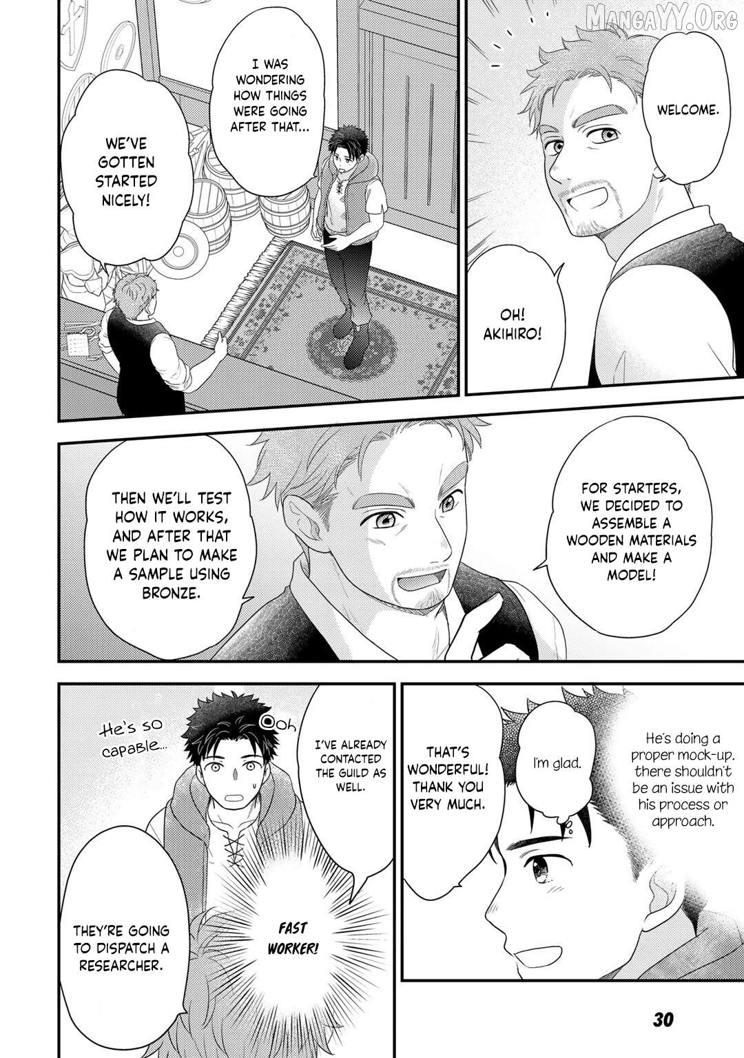 Isekai ni Kita Mitai Dakedo Dousureba Yoi no Darou: Shachiku SE no My Pace Boukenki Chapter 14 - page 7