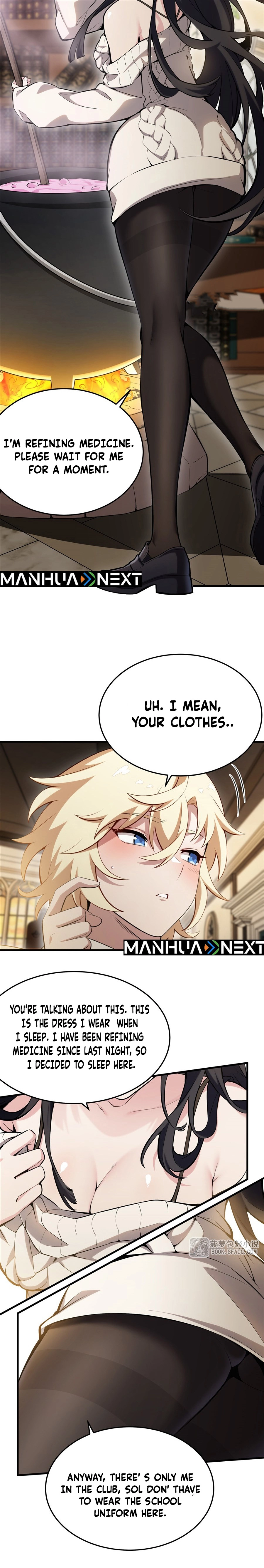 The Yellow-haired Villain in Female Main Character's Novel wants Happiness Chapter 53 - page 9