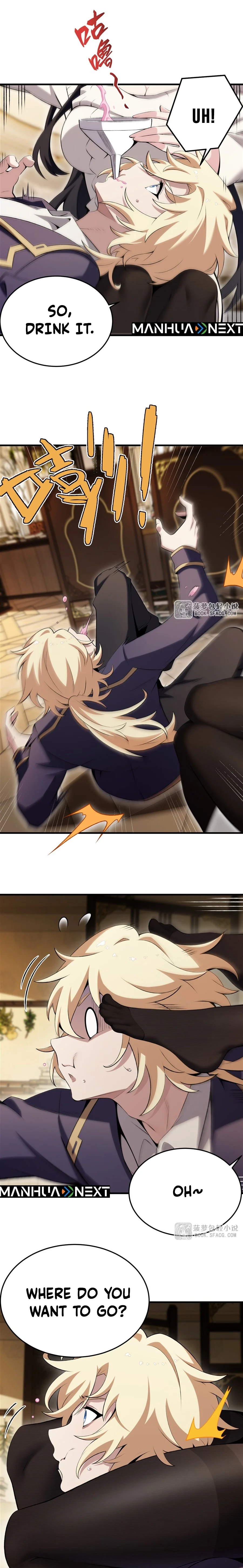 The Yellow-haired Villain in Female Main Character's Novel wants Happiness Chapter 54 - page 5