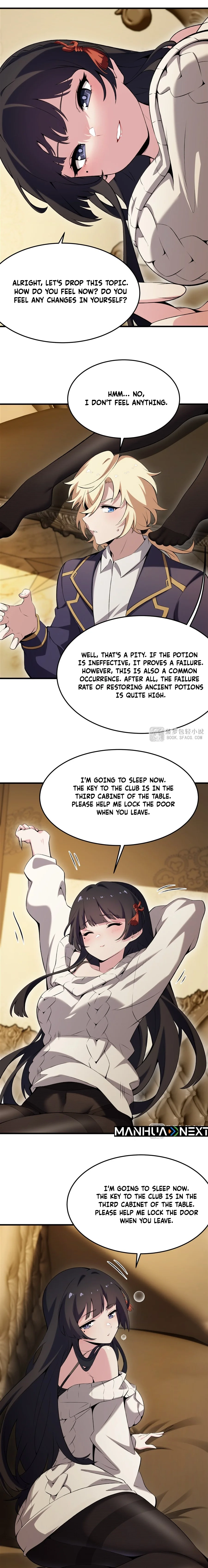 The Yellow-haired Villain in Female Main Character's Novel wants Happiness Chapter 54 - page 7