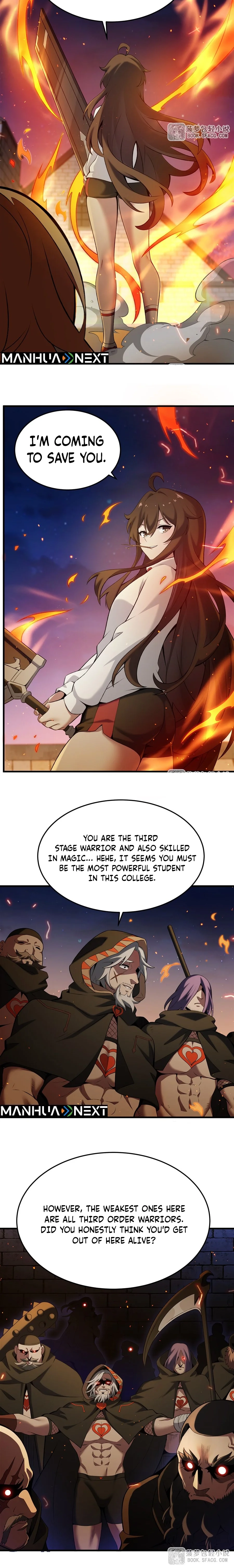The Yellow-haired Villain in Female Main Character's Novel wants Happiness Chapter 58 - page 8