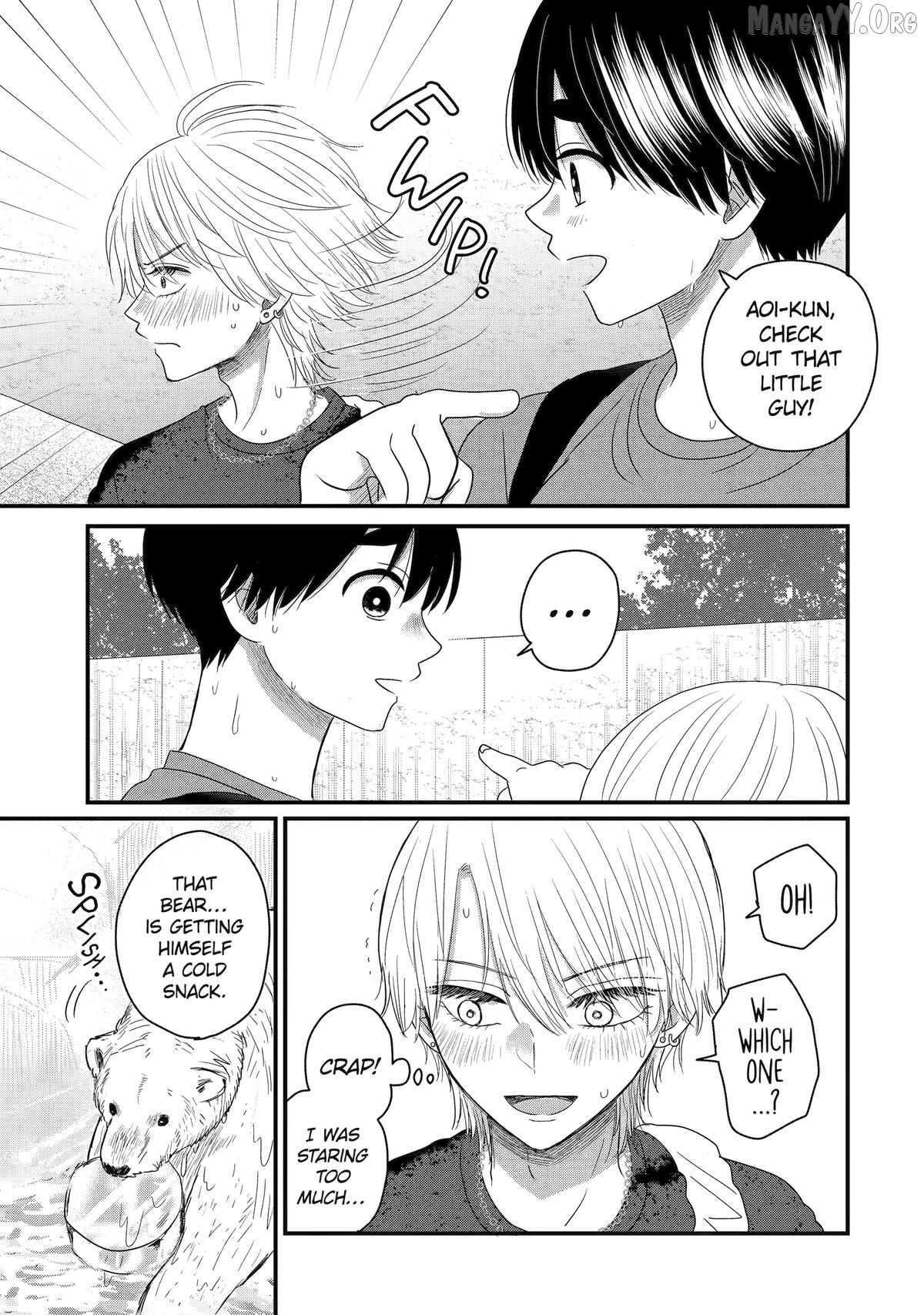 Aoi-kun wa Mukimuki Kanojo wo Kouteishitai Chapter 12 - page 23