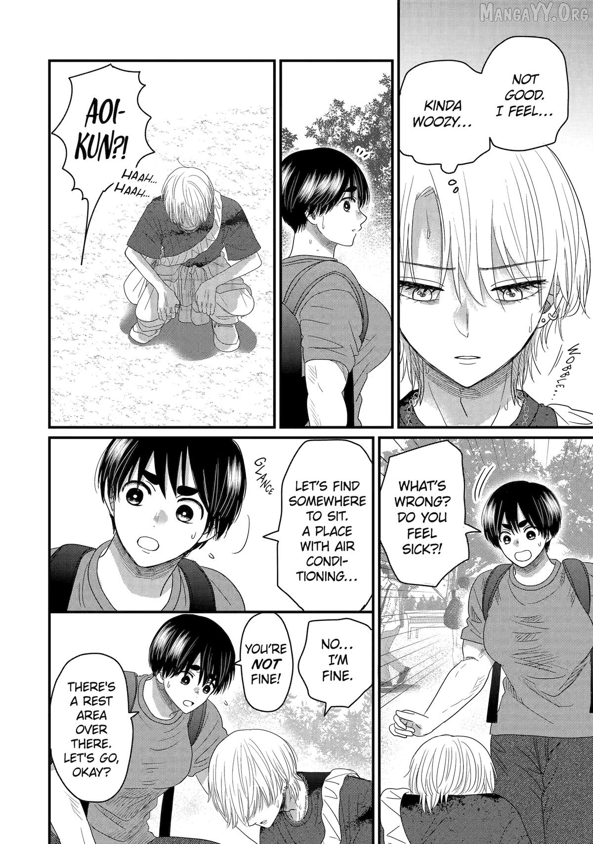 Aoi-kun wa Mukimuki Kanojo wo Kouteishitai Chapter 12 - page 28