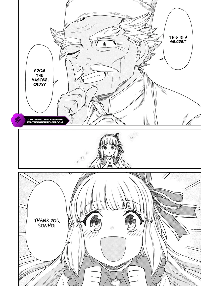 Koushakuka No Ryouriban-sama ~300-nen Ikiru Chiisana Ryourijin~ Chapter 12 - page 34