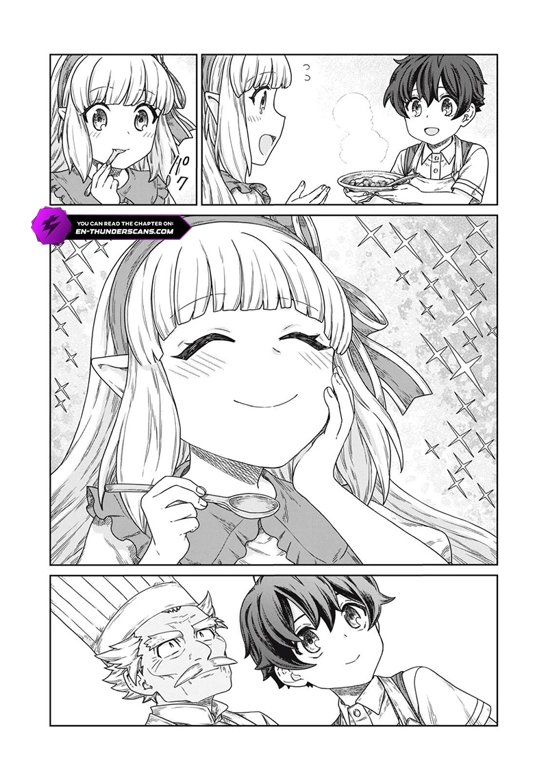 Koushakuka No Ryouriban-sama ~300-nen Ikiru Chiisana Ryourijin~ Chapter 12 - page 35