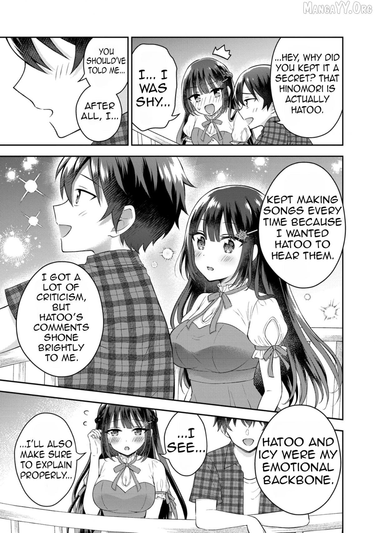 Tonari no Seki no Inkya Joshi ga Oshi Utai Datta ~Ore no Kyoku wo Uttatekure!~ Chapter 17 - page 12