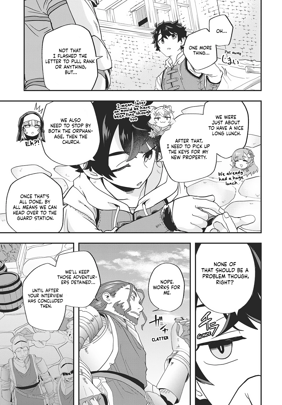 Muteki Shounin no Isekai Nariagari Monogatari ~Gendai no Seihin o Jizai ni Toriyoseru Sukiru ga Aru Node Isekai de wa Rakushoudesu~ Chapter 21 - page 11