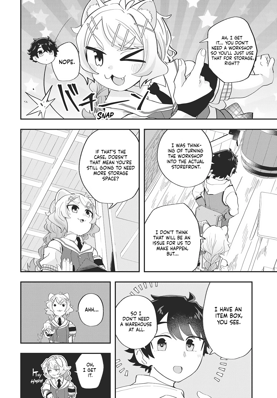 Muteki Shounin no Isekai Nariagari Monogatari ~Gendai no Seihin o Jizai ni Toriyoseru Sukiru ga Aru Node Isekai de wa Rakushoudesu~ Chapter 21 - page 22