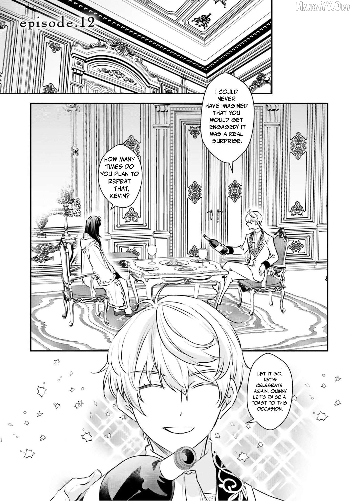 Kyuutei Majutsushi no Konyakusha Chapter 12 - page 1