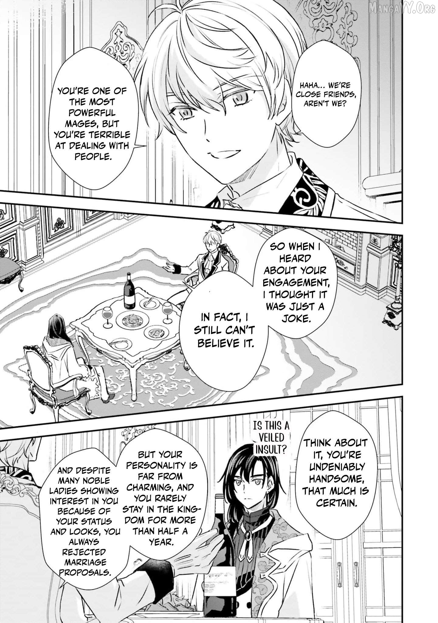 Kyuutei Majutsushi no Konyakusha Chapter 12 - page 3
