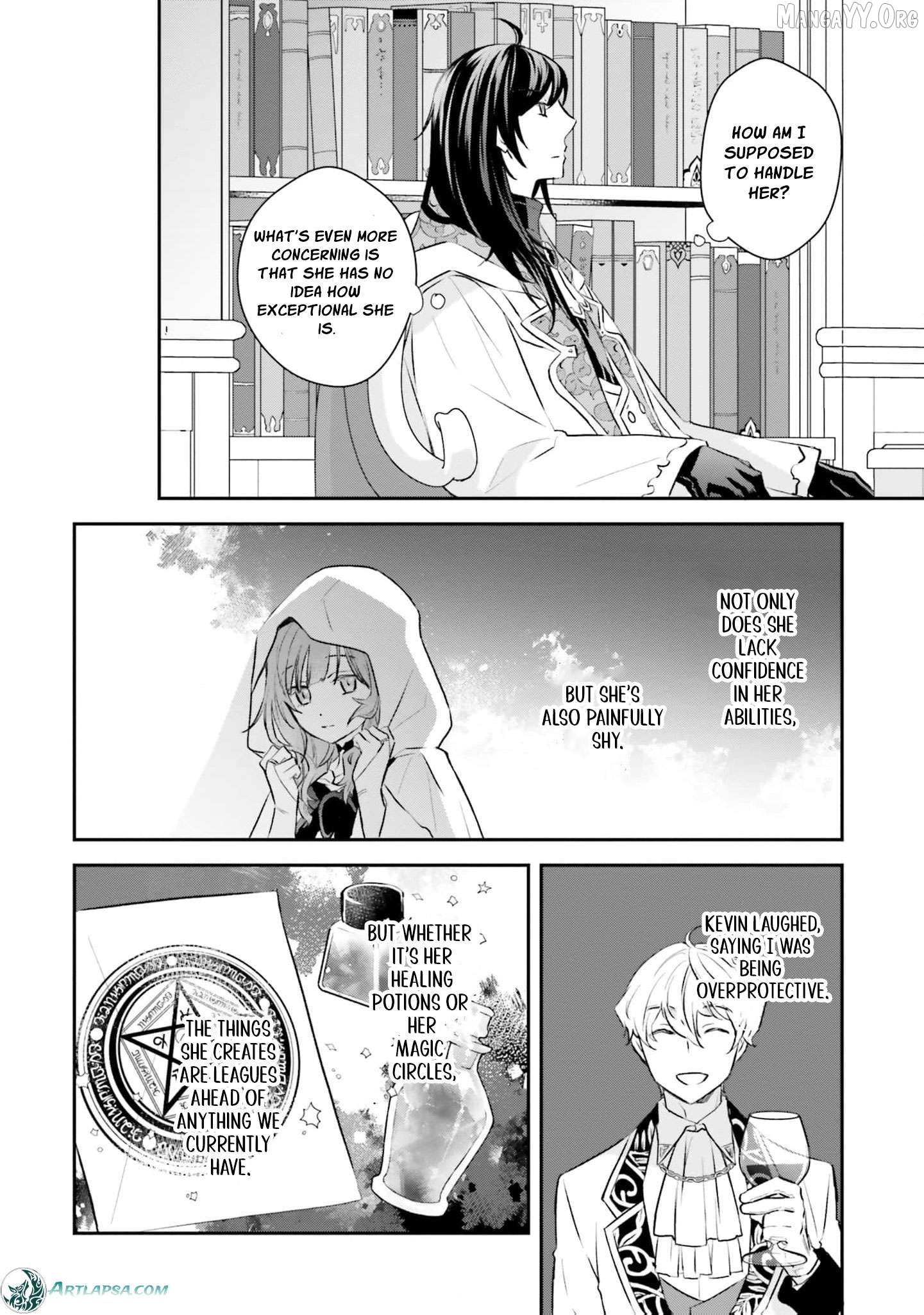 Kyuutei Majutsushi no Konyakusha Chapter 13 - page 10