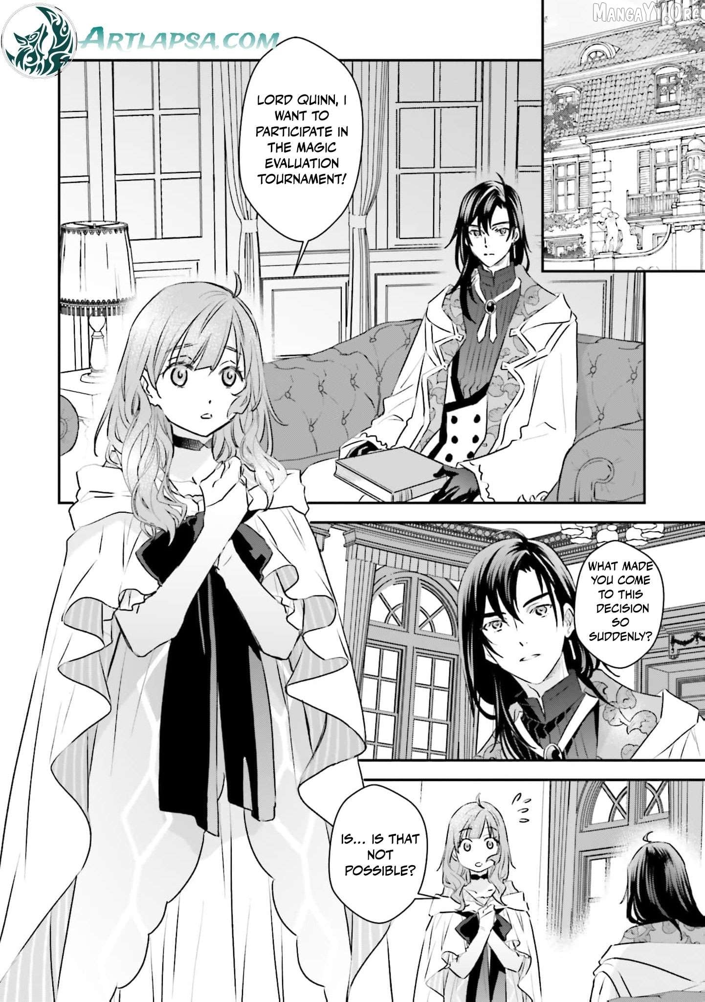 Kyuutei Majutsushi no Konyakusha Chapter 18 - page 9
