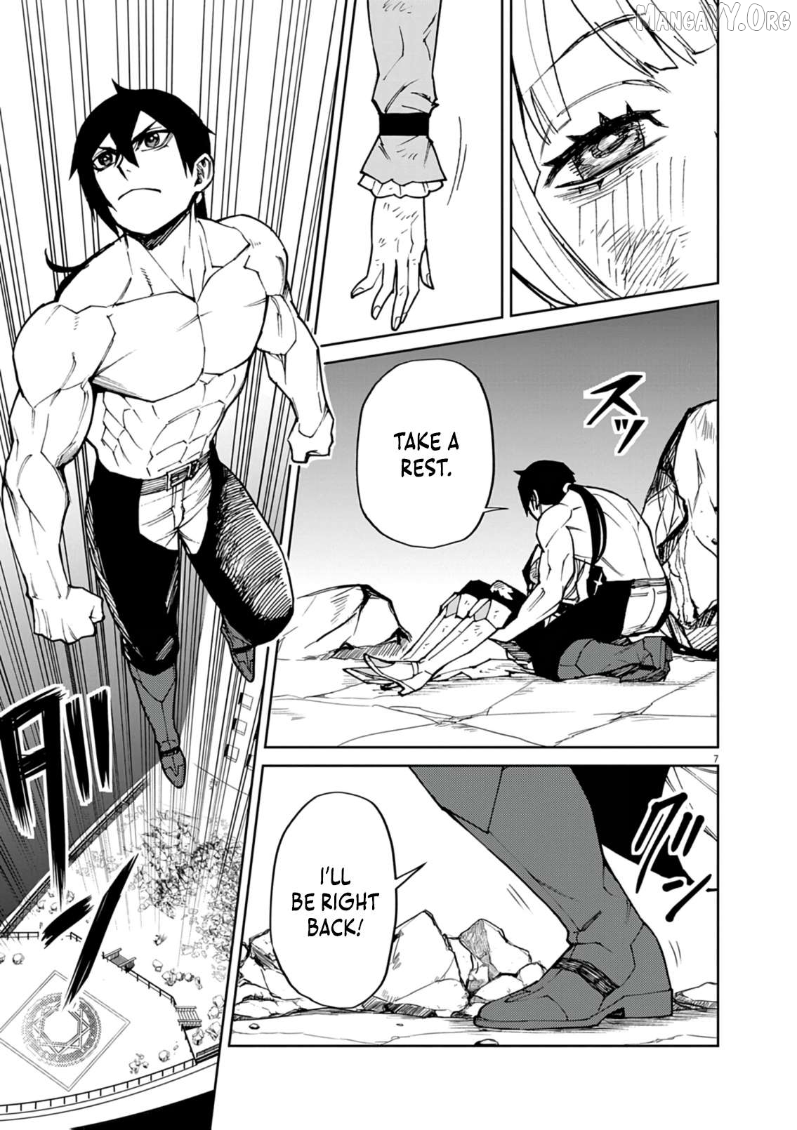 I Was Reincarnated as an Evil Noble in a Game and Became Unparalleled With My Overpowered Muscles Chapter 33 - page 8