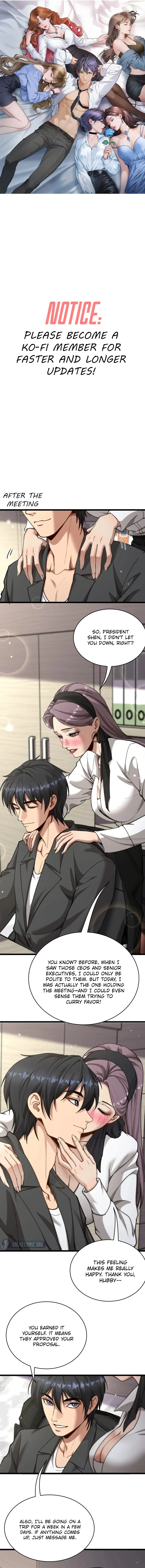 After Becoming Financially Free, They Offered Their Loyalty Chapter 73 - page 1