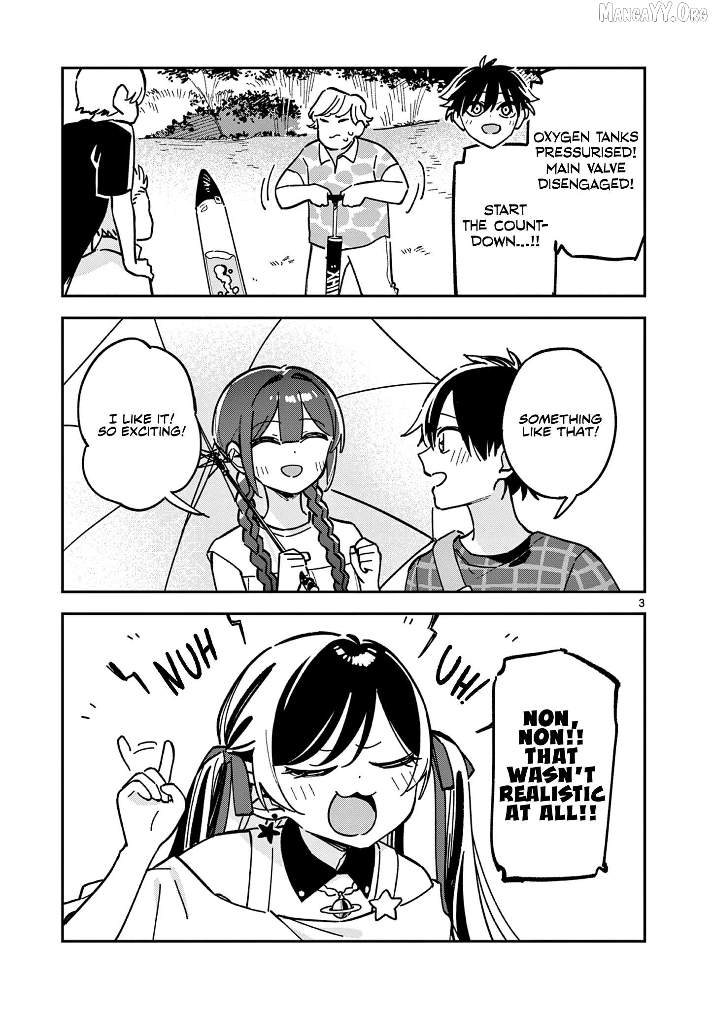 After School, We Wander in Space. Chapter 42 - page 3