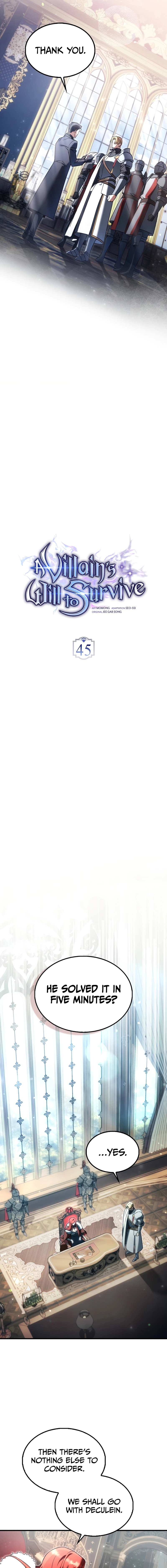 A Villain's Will to Survive Chapter 45 - page 8