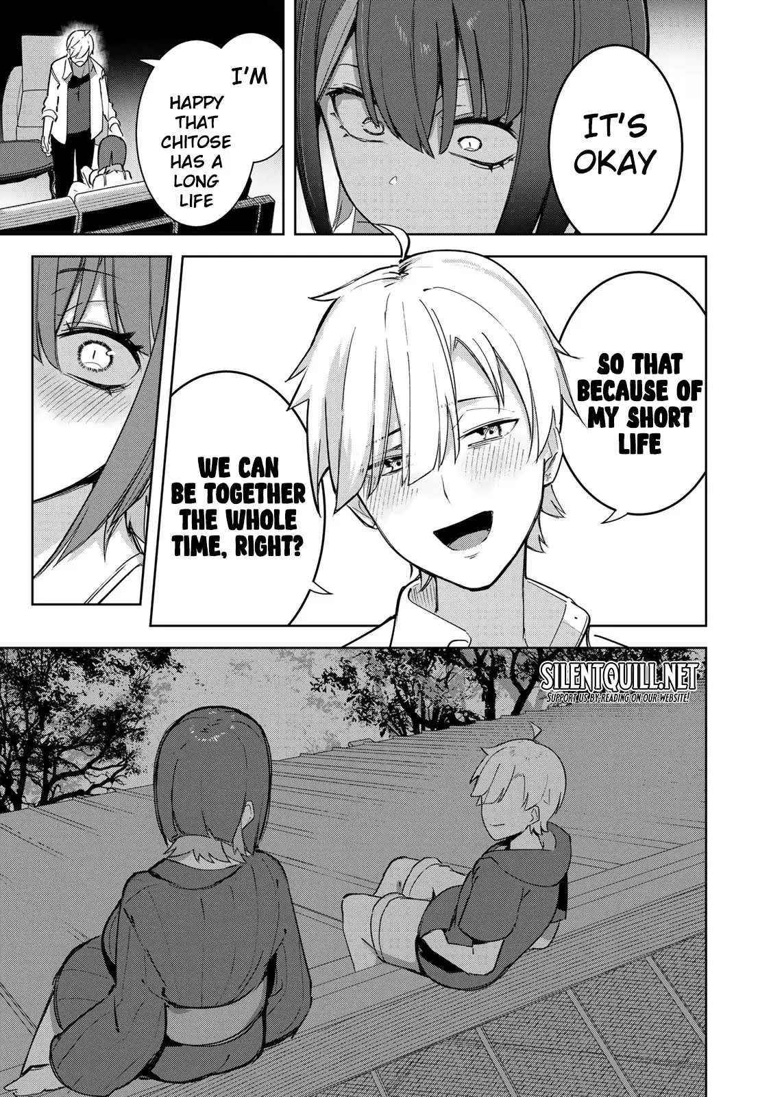 Kyuuketsuki-san wa Chitoraretai Chapter 23 - page 12