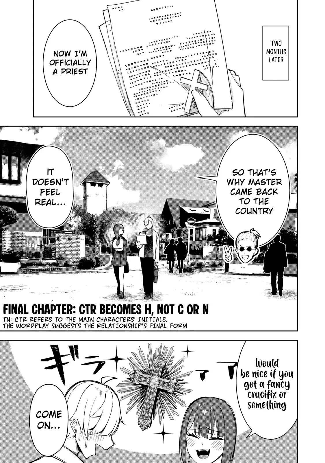 Kyuuketsuki-san wa Chitoraretai Chapter 23 - page 2