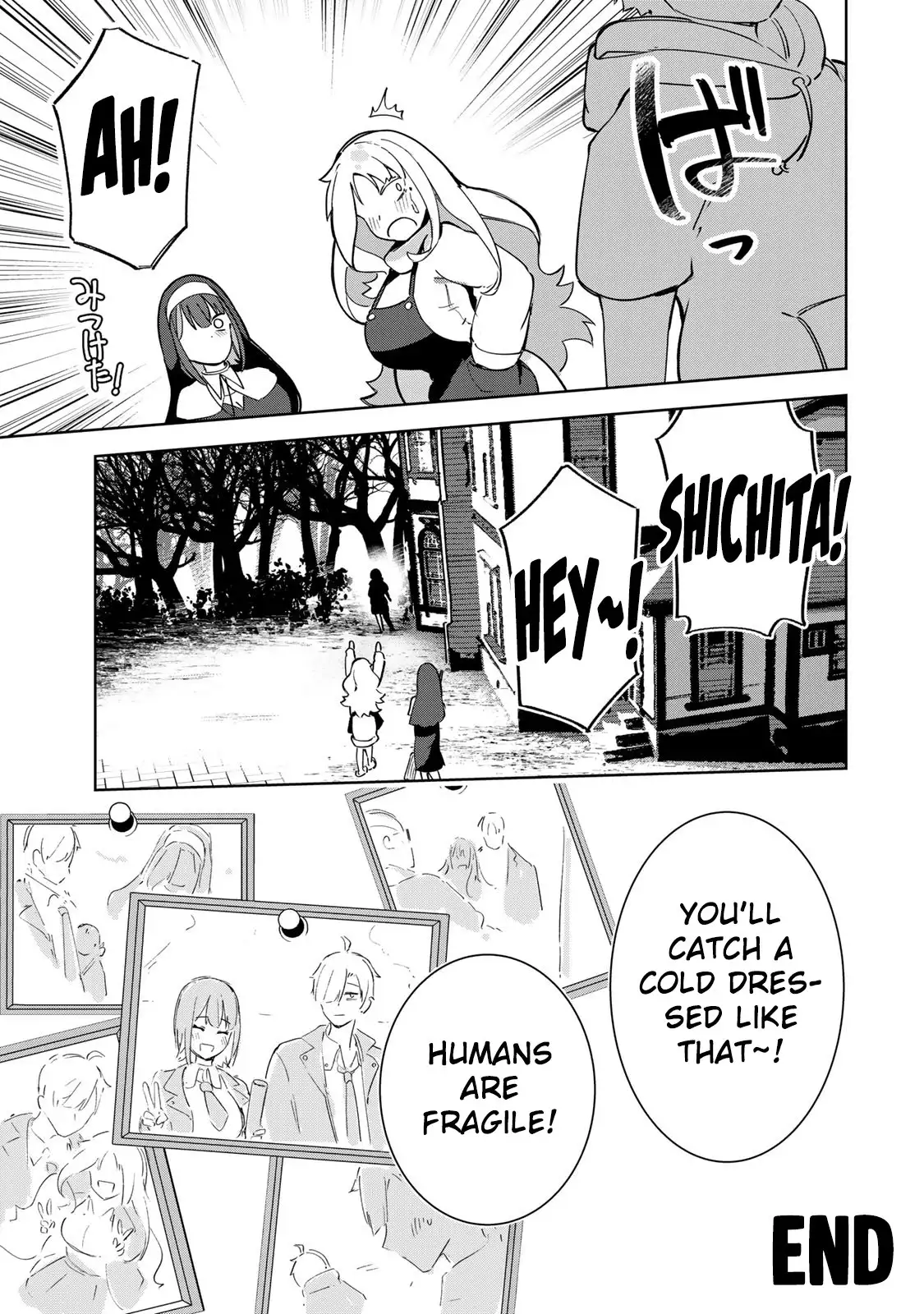 Kyuuketsuki-san wa Chitoraretai Chapter 23 - page 22