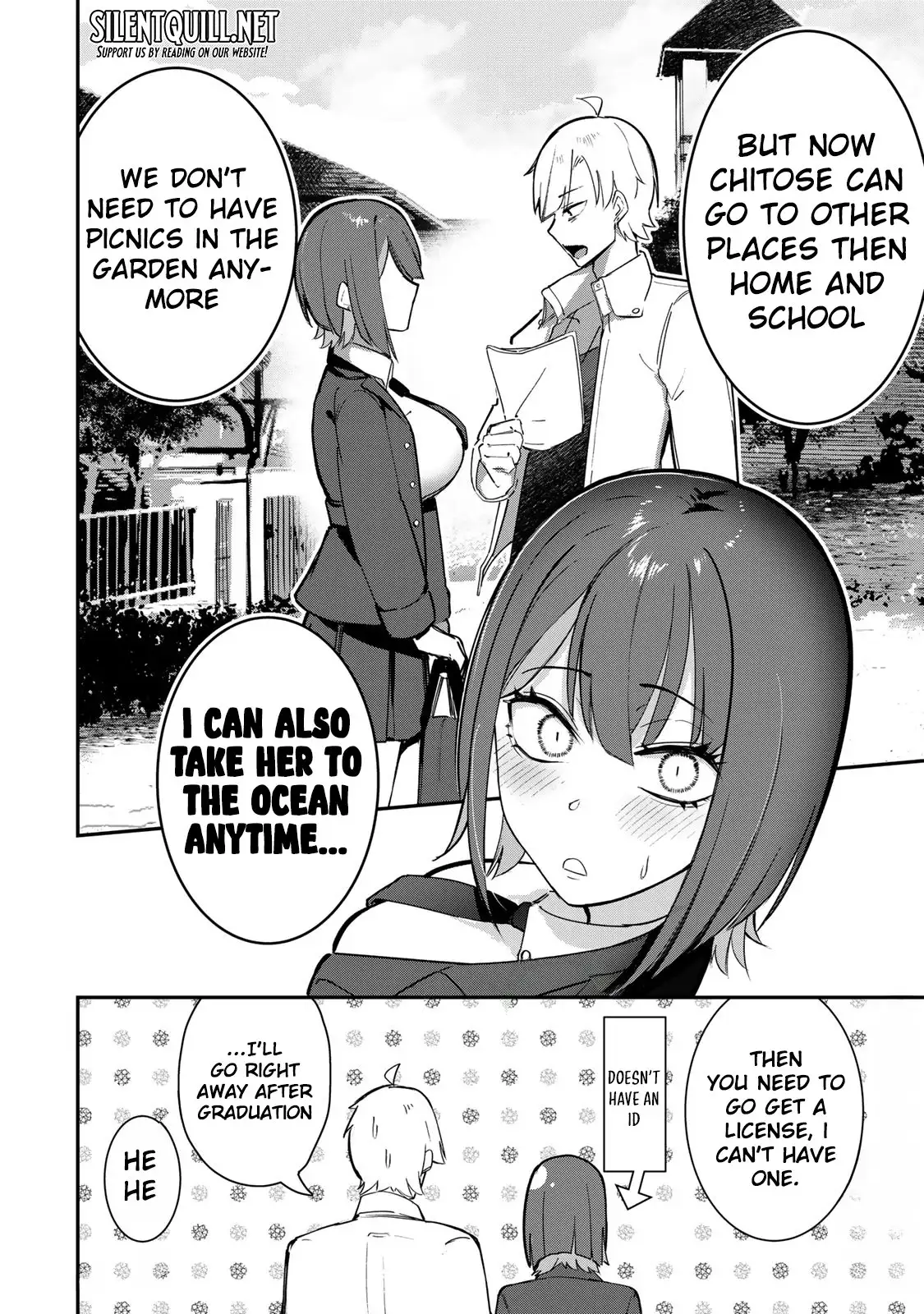 Kyuuketsuki-san wa Chitoraretai Chapter 23 - page 3