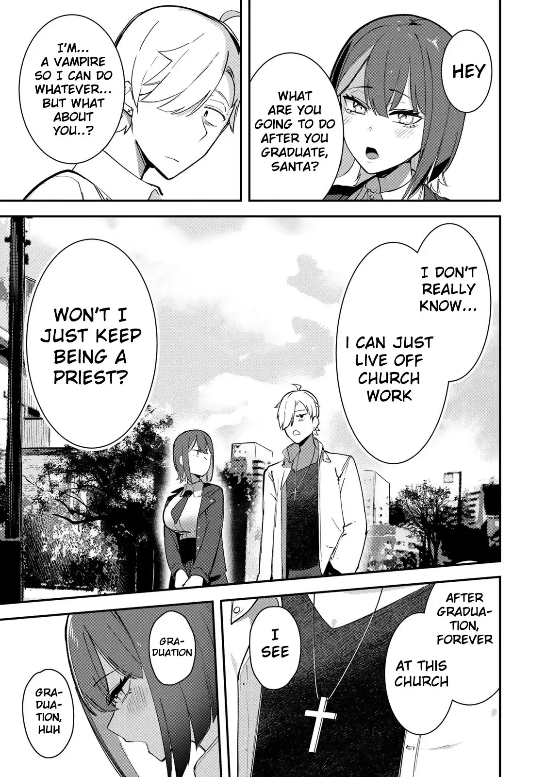 Kyuuketsuki-san wa Chitoraretai Chapter 23 - page 4