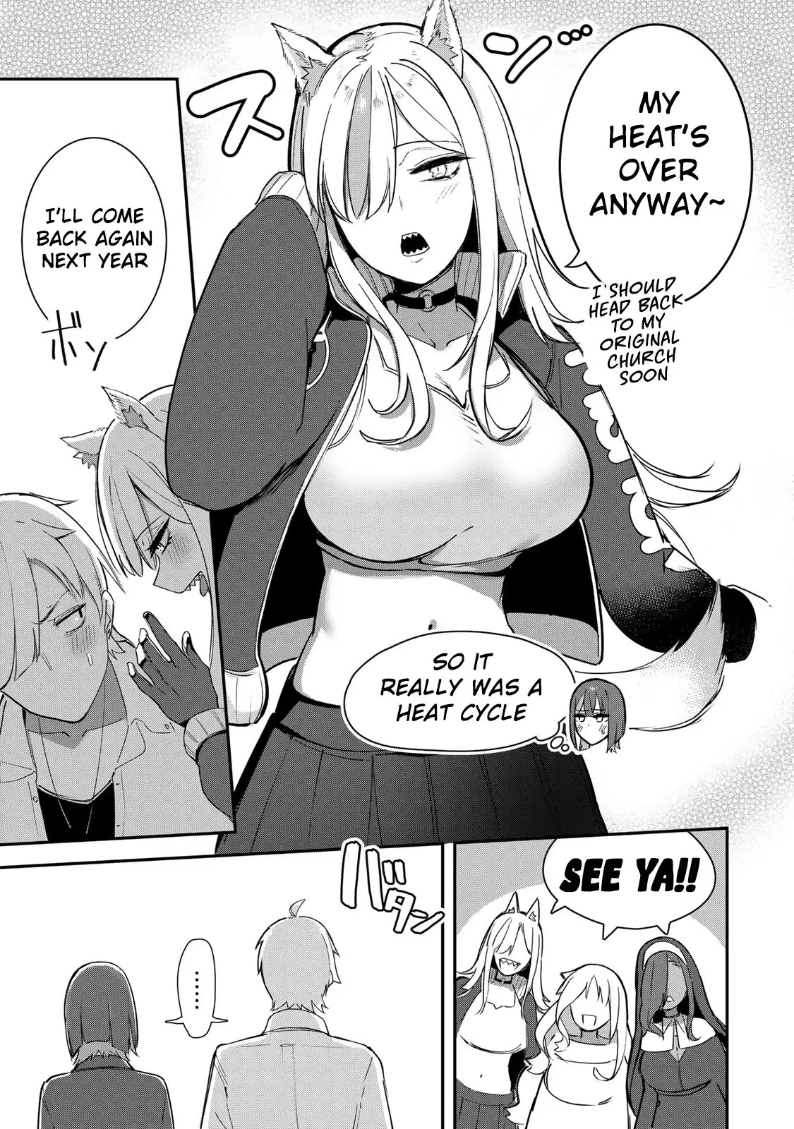 Kyuuketsuki-san wa Chitoraretai Chapter 23 - page 8