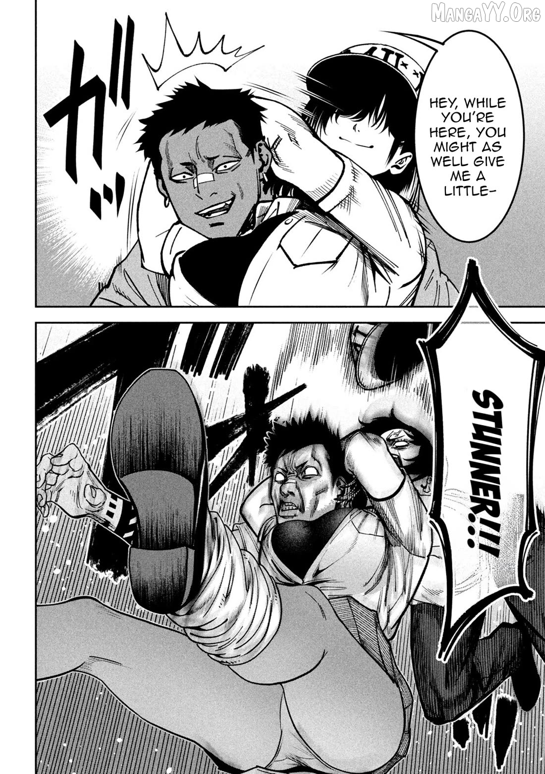 Bouryoku Banzai Chapter 44 - page 10