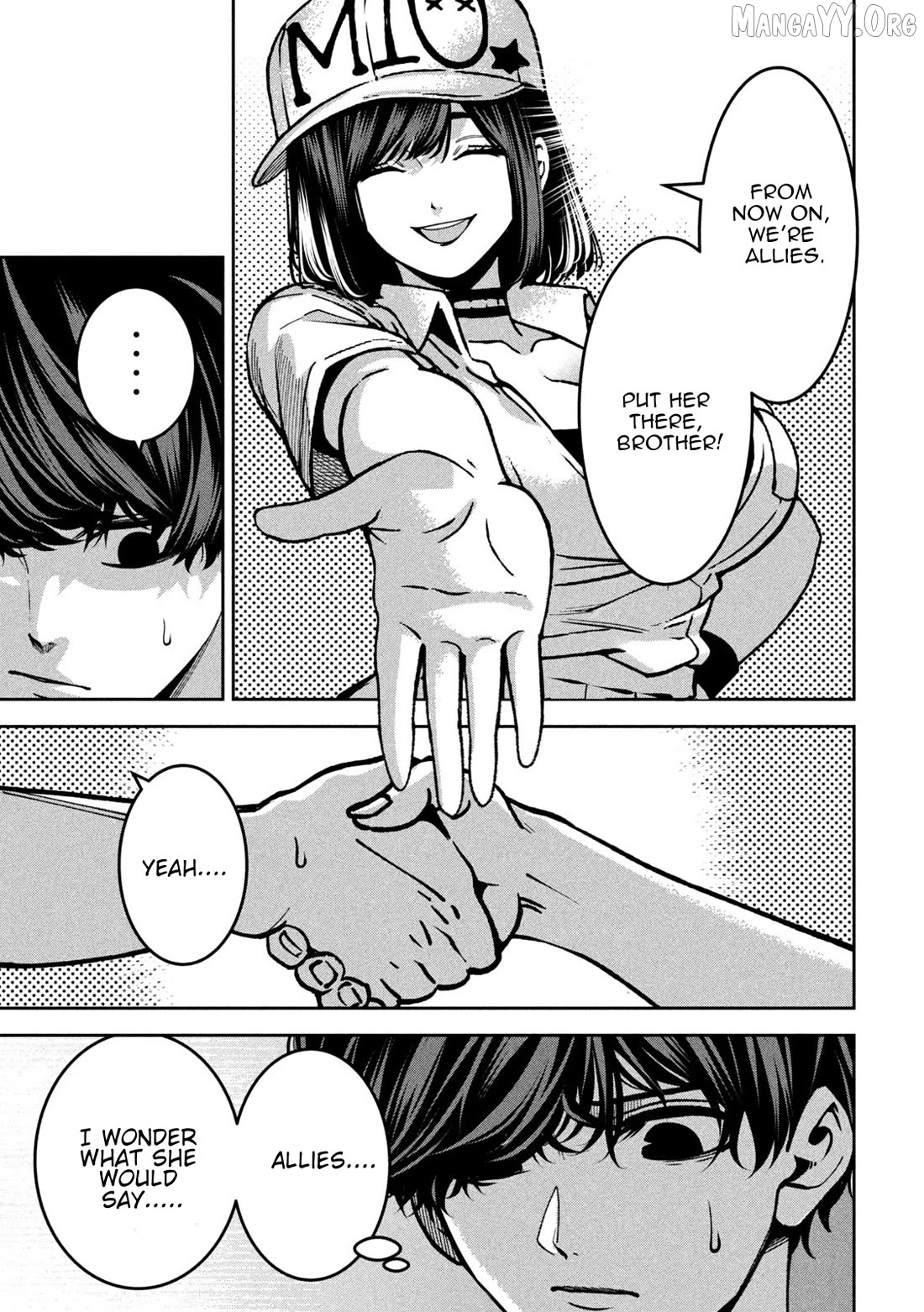 Bouryoku Banzai Chapter 44 - page 16